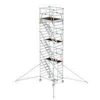 Munk Arbeitsgerüst SG 1,35 x 1,80 m mit Treppenaufstig, Gewicht: 256 kg