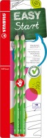 Ergonomischer Dreikant-Bleistift STABILO® EASYgraph, HB, grün, 2er Blister