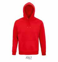 Cotton Classics-25.3568 Unisex Bio Raglan Kapuzen Sweater Gr. 3XL red