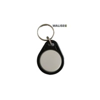 WALISEC RFID beléptető tag, Mifare (13,56MHz), fekete/fehér