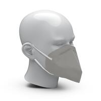 Artikelbild Masque respiratoire "Multi" FFP2 NR, kit de 10, noir, gris