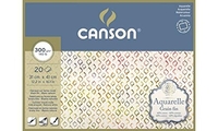 CANSON AQUARELLBLOCK AQUARELLE, FEIN, 310 X 410 MM C400106440