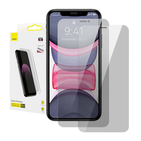 BASEUS LOT DE 2 FILMS EN VERRE TREMPÉ POUR IPHONE X/XS/11 PRO TRANSPARENT 0,3 MM SGBL060402