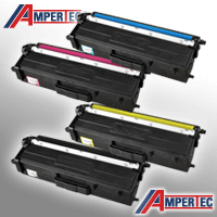 4 Ampertec Toner kompatibel mit Brother TN-421 BK C M Y 4-farbig