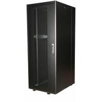 Equip Serverschrank 19" 42U 800x1000mm gelochte Tür schwarz