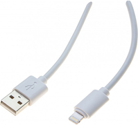 Dacomex 150004 câble de téléphone portable Blanc 0,5 m USB A Lightning