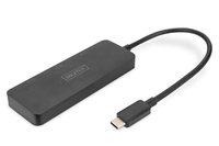 Digitus 3-portowy koncentrator wideo MST (USB-C™ -> 3 x HDMI)