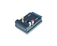 e+p VC 916 Videokabel-Adapter 3 x RCA 2 x SCART (21-pin) Schwarz