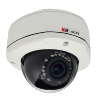 ACTi E83 biztonsági kamera Dóm Szabadtéri 2592 x 1944 pixelek