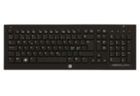 HP 467533-051 keyboard RF Wireless AZERTY French Black