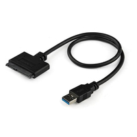 StarTech.com USB3S2SAT3CB stacja dokująca Czarny