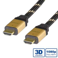 ITB RO11.04.5566 cable HDMI 10 m HDMI tipo A (Estándar) Negro, Oro