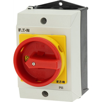Eaton T0-1-8200/I1/SVB interruptor eléctrico Toggle switch 1P Rojo, Blanco, Amarillo