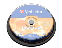 Verbatim DVD-R Matt Silver 4,7 GB 10 db