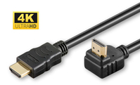 Microconnect HDM19191.5V1.4A90 HDMI kábel 1,5 M HDMI A-típus (Standard) Fekete