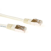 ACT Ivoor 3 meter F/UTP CAT5E patchkabel met RJ45 connectoren