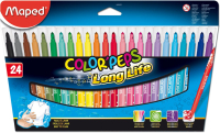 Maped Color'Peps Long Life stylo-feutre Moyen Multicolore 24 pièce(s)