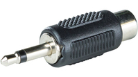 Distrelec RND 205-00608 cambiador de género para cable 3.5mm RCA Negro