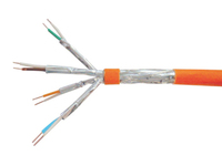 Equip 187323 hálózati kábel Narancssárga 200 M Cat7 S/FTP (S-STP)