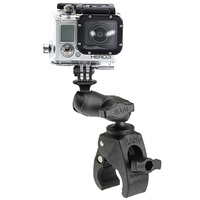 RAM Mounts Tough-Claw Small Clamp Mount with Universal Action Camera Adapter