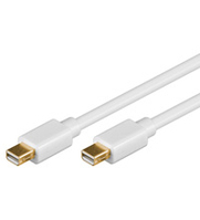 Goobay 1m Mini DisplayPort Cable Bianco