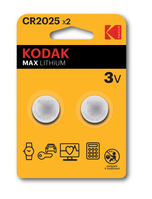 Kodak CR2025 Batería de un solo uso Litio