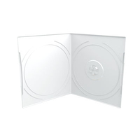 MediaRange BOX10-T CD-Hülle DVD-Hülle 1 Disks Weiß