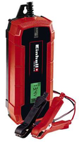 Einhell CE-BC 6 M Cargador de batería para vehículos 12 V Negro, Rojo