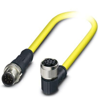 Phoenix Contact 1406091 sensor/actuator cable 0.5 m Yellow