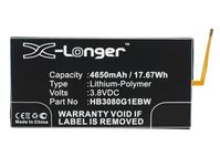 CoreParts TABX-BAT-HUS800SL akumulator przemysłowy Litowo-polimerowy (LiPo) 4650 mAh 3,8 V