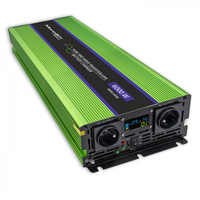 Qoltec Monolith netvoeding & inverter Auto 6000 W Groen