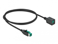 DeLOCK 85980 USB-kabel 1 m Zwart