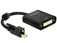 DeLOCK 62639 video átalakító kábel 0,25 M Mini DisplayPort DVI-I Fekete
