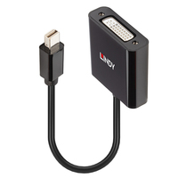 Lindy 41736 adattatore per inversione del genere dei cavi Mini DisplayPort DVI-D Nero