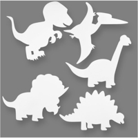 Creativ Company Bastelpapier Dinosaurier