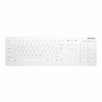 CHERRY AK-C8112 teclado RF inalámbrico QWERTZ Alemán Blanco