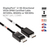 CLUB3D DisplayPort 2.1 Bi-Directional VESA DP80 Gecertificeerde kabel 4K240Hz, 8K60Hz or 10K30Hz M/M 1.2m/3.94ft