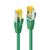 Lindy 47647 hálózati kábel Zöld 1 M Cat6a S/FTP (S-STP)