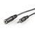 ITB RO11.99.4352 audio kabel 2 m 3.5mm Zwart
