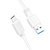LogiLink CU0173 câble USB 0,5 m USB 3.2 Gen 1 (3.1 Gen 1) USB A USB C Blanc