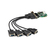 StarTech.com 4 Port PCI Express RS232 Seriële Kaart, PCIe RS232 Serial Host Controller Kaart, PCIe naar Serial DB9 Adapter Kaart, 16950 UART, Low Profile Uitbreidingskaart, Wind...