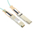 Black Box QSFP-100G-AOC15M-BB cavo a fibre ottiche 15 m QSFP28 OM3 Colore acqua