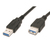 M-Cab 7001168 câble USB 3 m USB 3.2 Gen 1 (3.1 Gen 1) USB A Noir