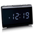 Lenco CR-525 Radio schwarz Reloj despertador digital Negro