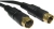 Cables Direct 2VV-01 S-video cable 1.5 m Black