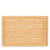 ADE KE 2102 Küchen-Schneidebrett Rechteckig ABS Synthetik, Bambus Bambus