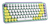 Logitech POP Keys Wireless Mechanical Keyboard With Emoji Keys billentyűzet RF vezeték nélküli + Bluetooth QWERTZ Német Mentazöld színű
