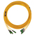 Tripp Lite N392B-15M-3X8AP Cable de Fibra Óptica Monomodo 9µm / 125µm OS2 40G / 100G (3x8F MTP/MPO-APC H/H), LSZH, Amarillo, 15 m [49 pies]