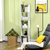Homcom 836-538LG living room bookcase