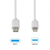 Grab ‘n Go Lightning naar USB-C kabel 3m (non MFI) - Wit